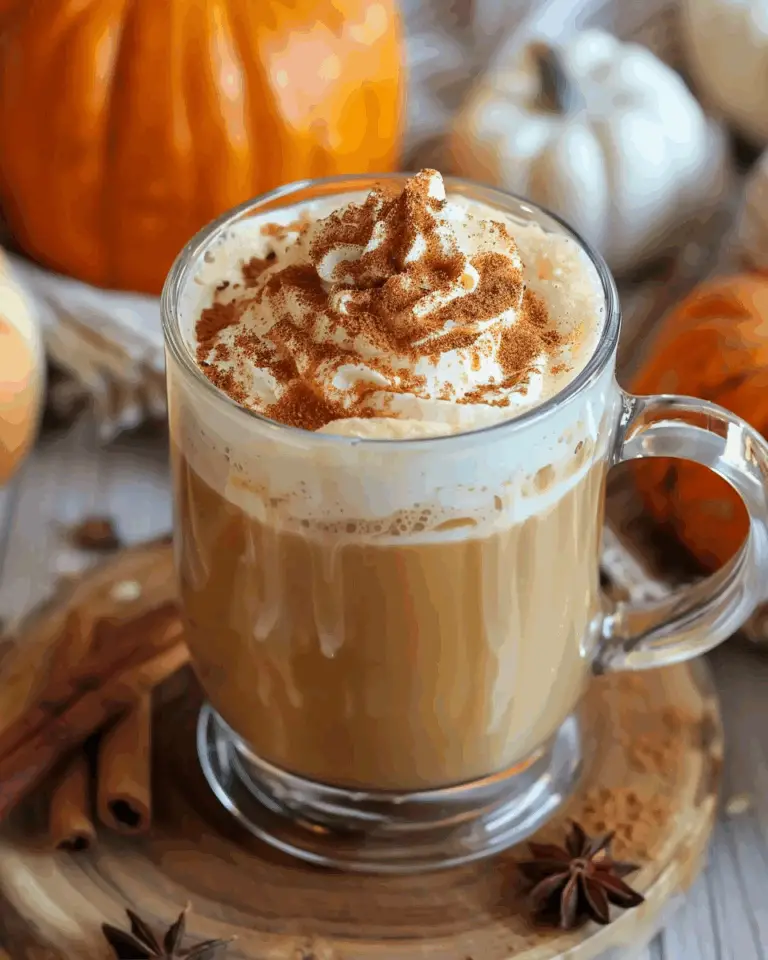Healthy Pumpkin Spice Latte (Low Sugar)