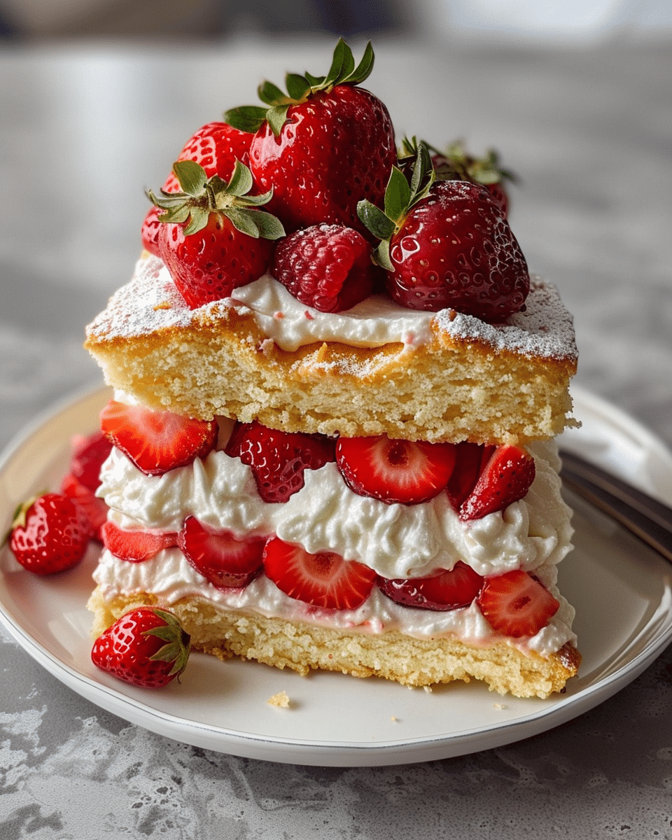 Irresistible Strawberry Shortcake Recipe in 6 Simple Steps