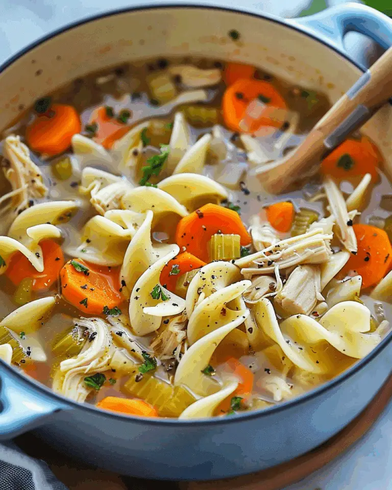 Crockpot Chicken Noodle Soup