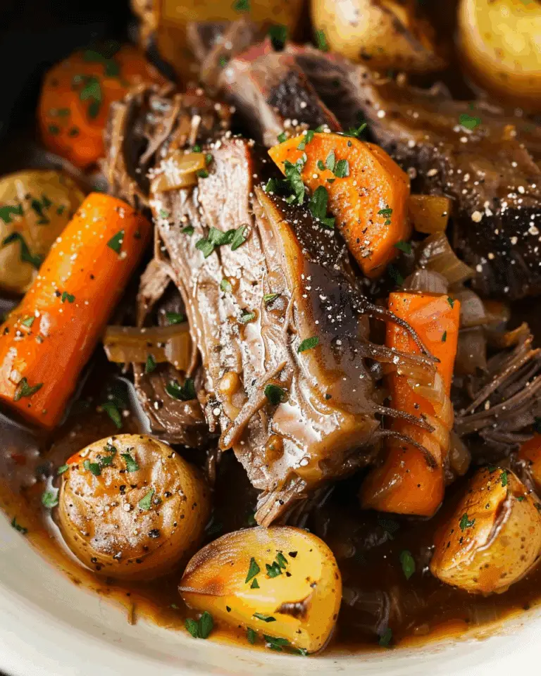Crockpot Pot Roast Recipe