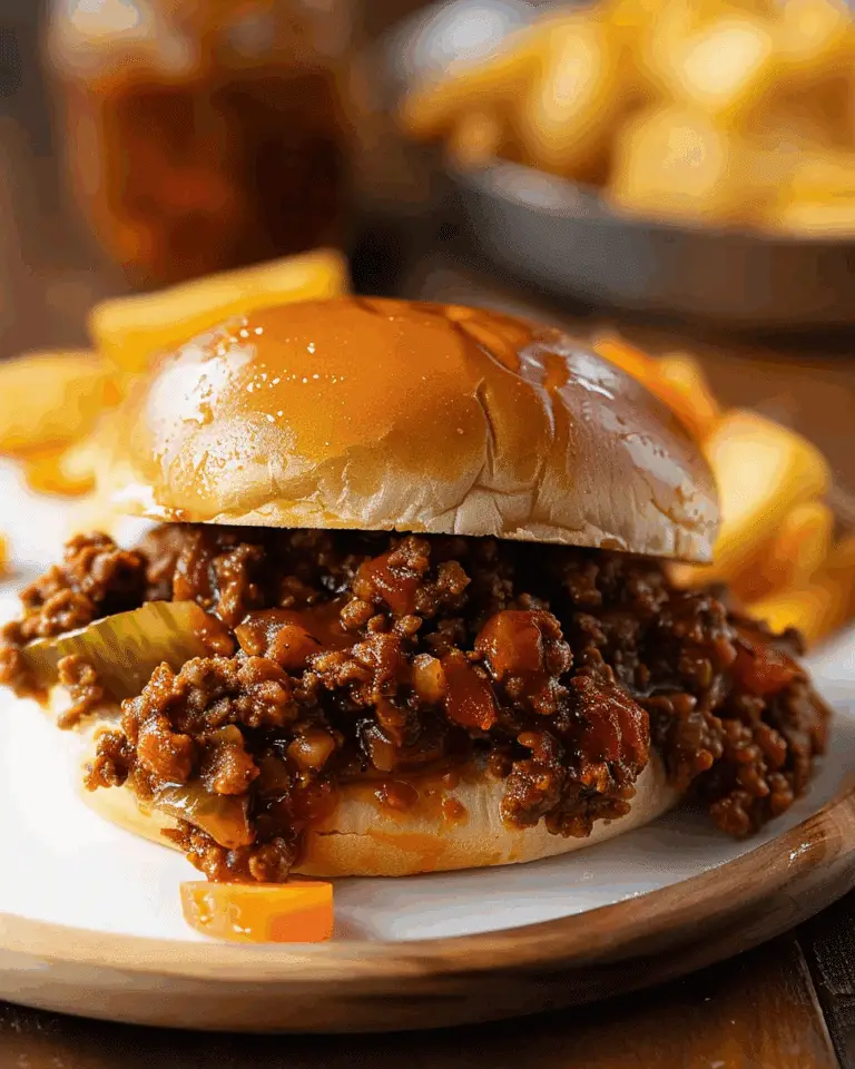 Ultimate Sloppy Joes