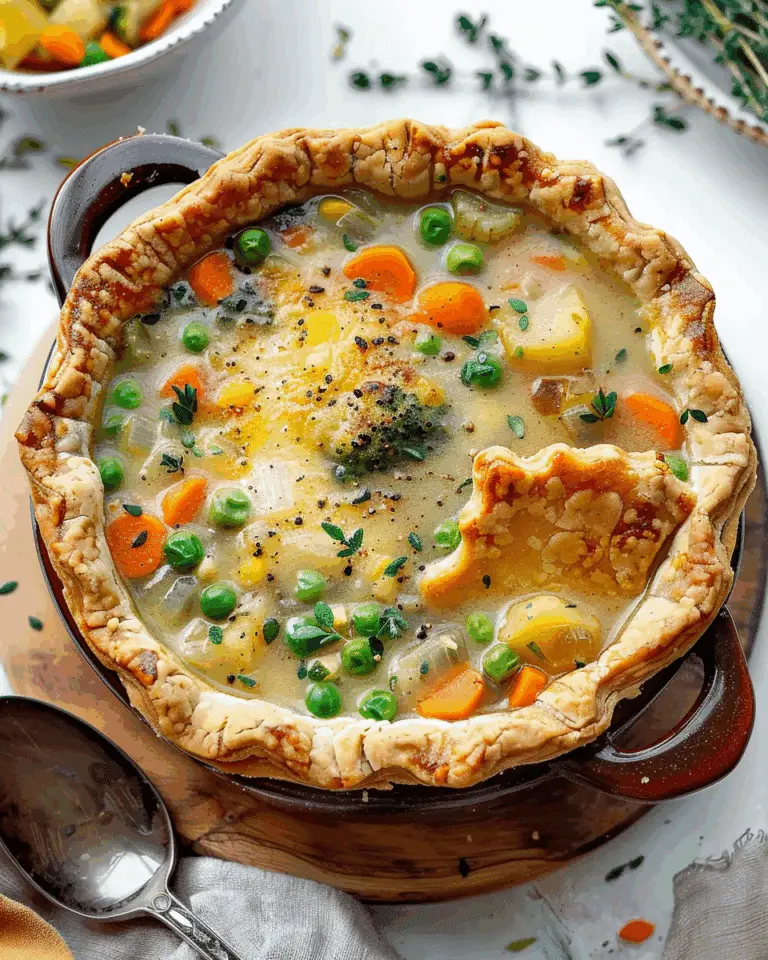Veggie Pot Pie Soup: Comfort in a Bowl Without the Crust