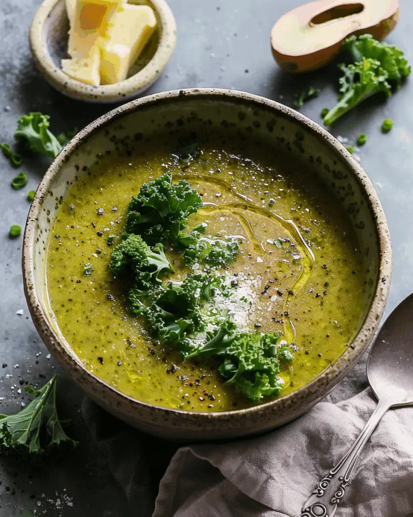 Nourishing, One-Pot Broccoli Kale Soup