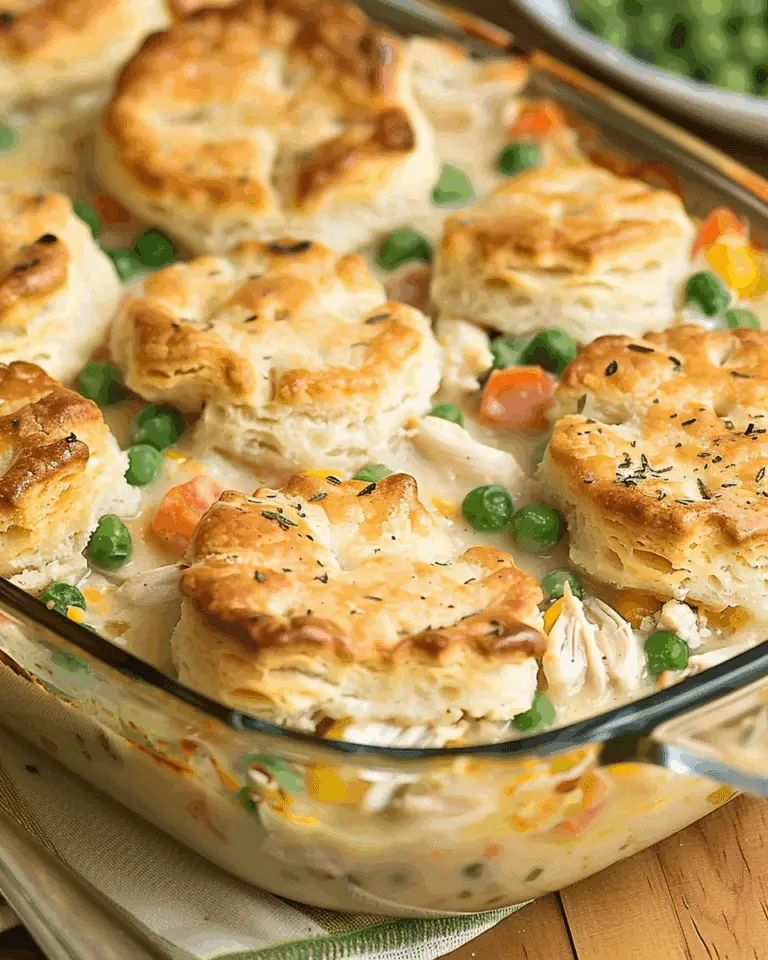 Chicken Pot Pie Casserole