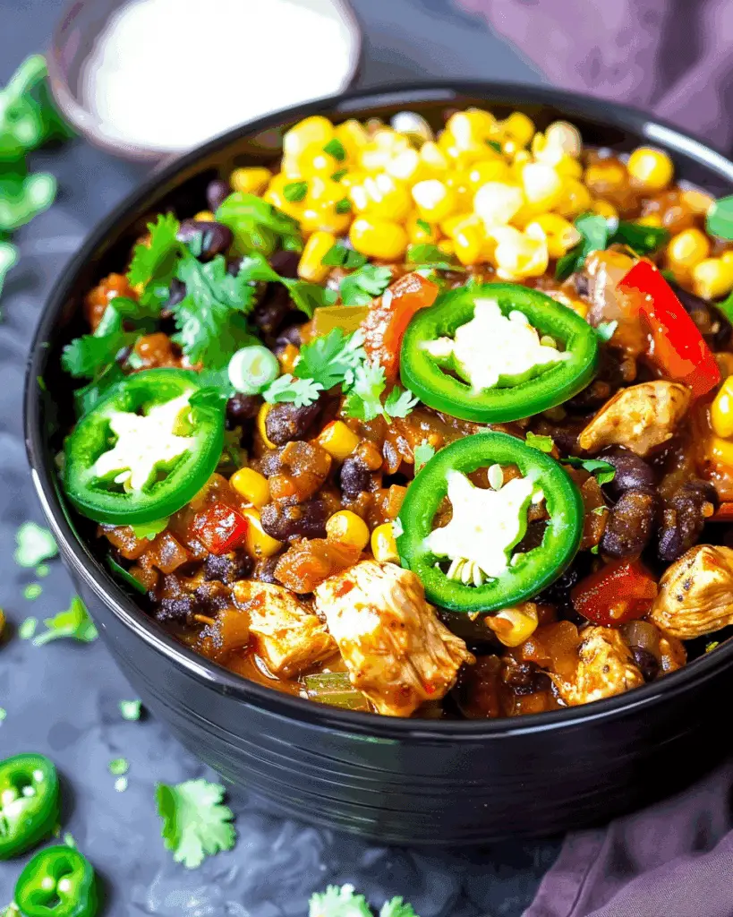 Instant Pot Chicken Burrito Bowl