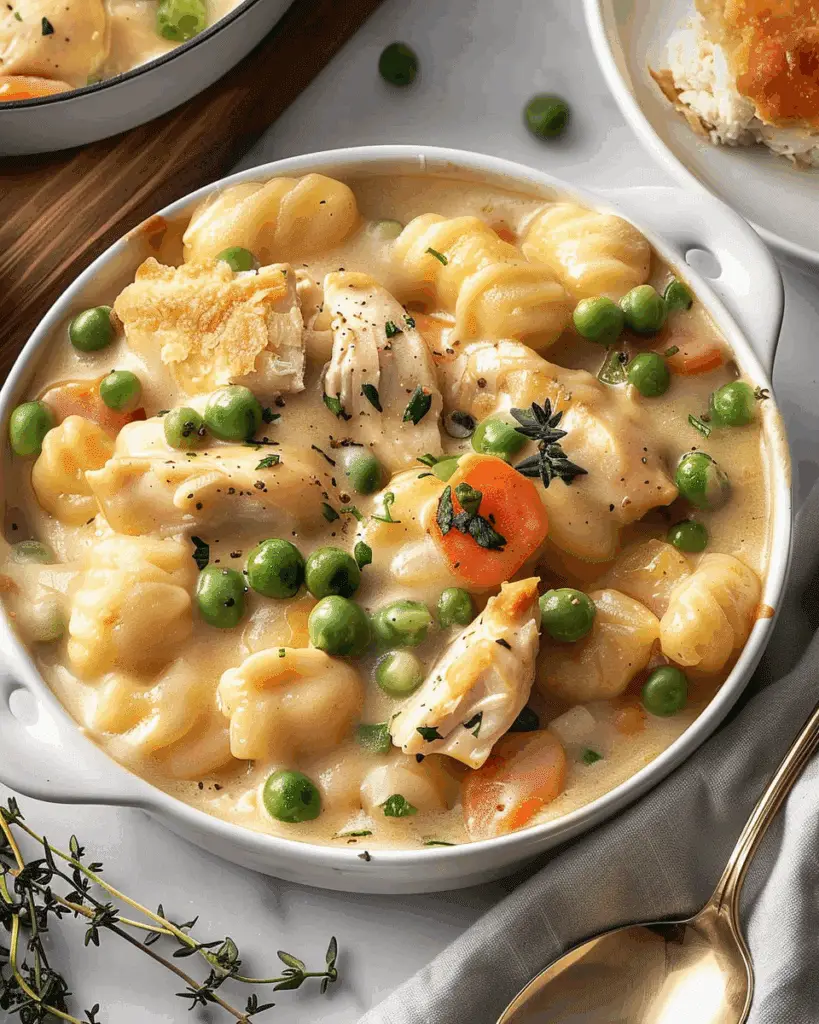 One-Pot Gnocchi Chicken Pot Pie