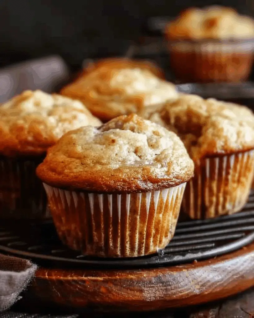 Soft & Fluffy Banana Muffins