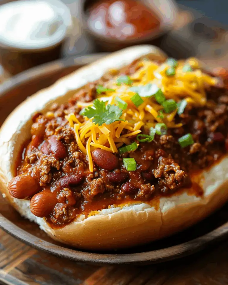 Crockpot Hot Dog Chili Recipe