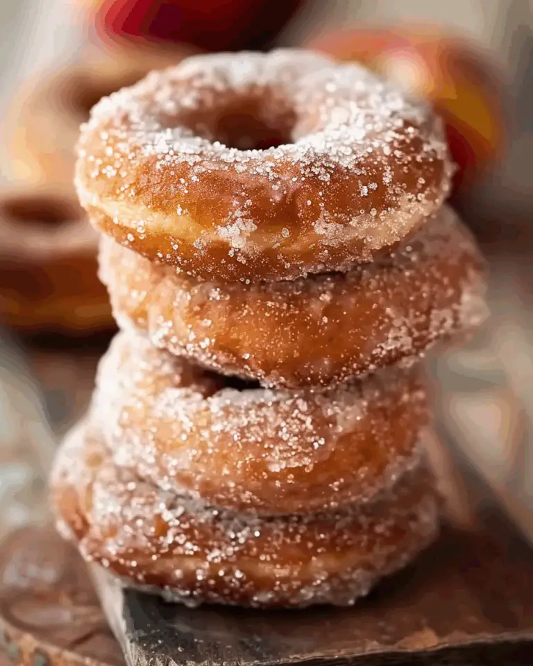 Homemade Apple Cider Donuts