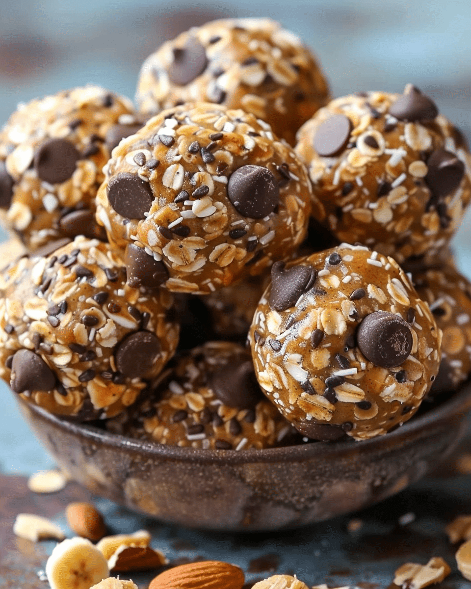 Peanut Butter Banana Energy Bites