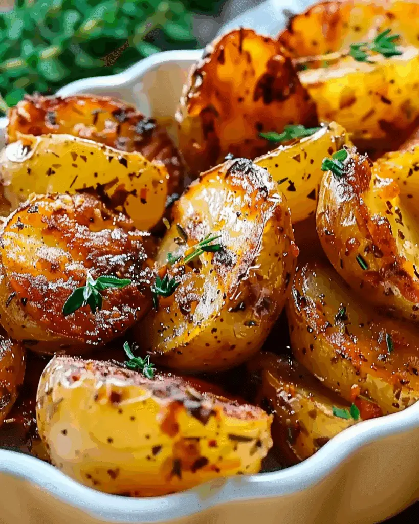Crispy Herb Roast Potatoes
