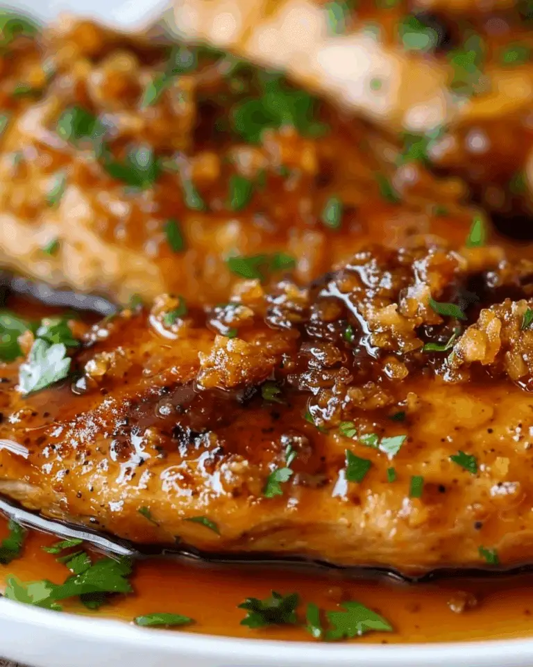 Double Crunch Honey Garlic Chicken Breasts Recipe