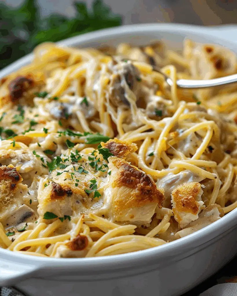 Easy Chicken Tetrazzini Recipe