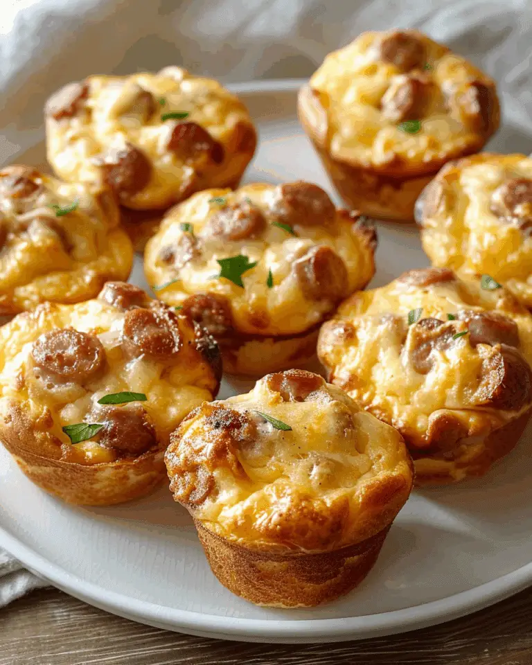Easy Sausage Breakfast Muffins