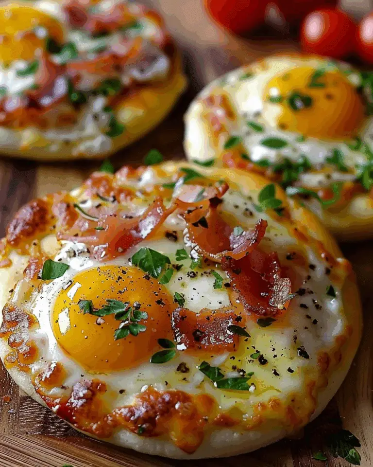 English Muffin Breakfast Pizza