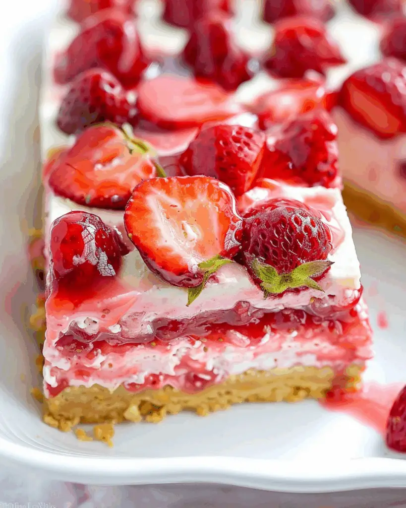 Strawberry Cheesecake Bars