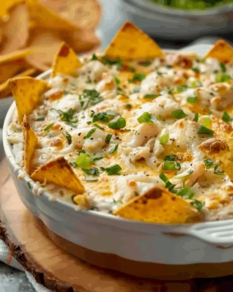Cheesy Crab Rangoon Dip Recipe
