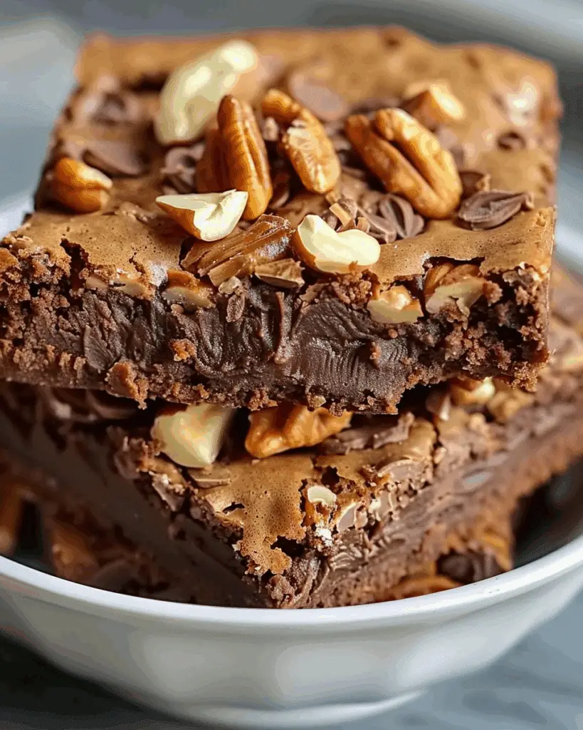 Fudgy Brownie Pecan Batter Dip