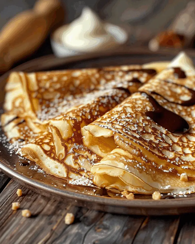 Keto Snickers Crepes