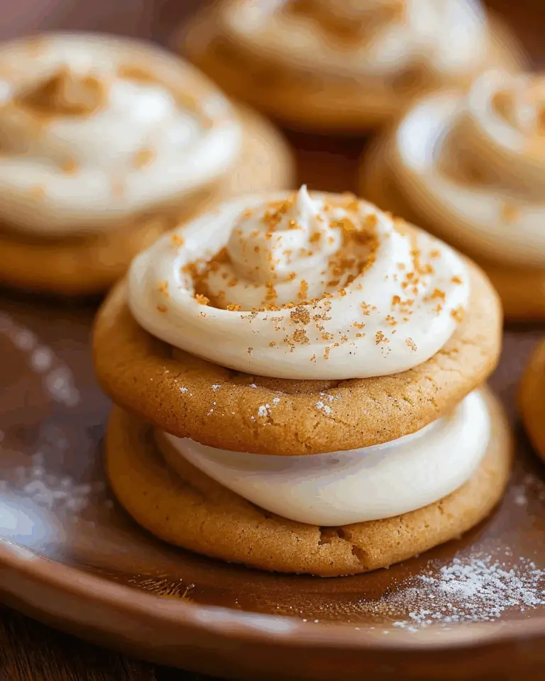 Pumpkin Sugar Cookies with Cream Cheese Frosting