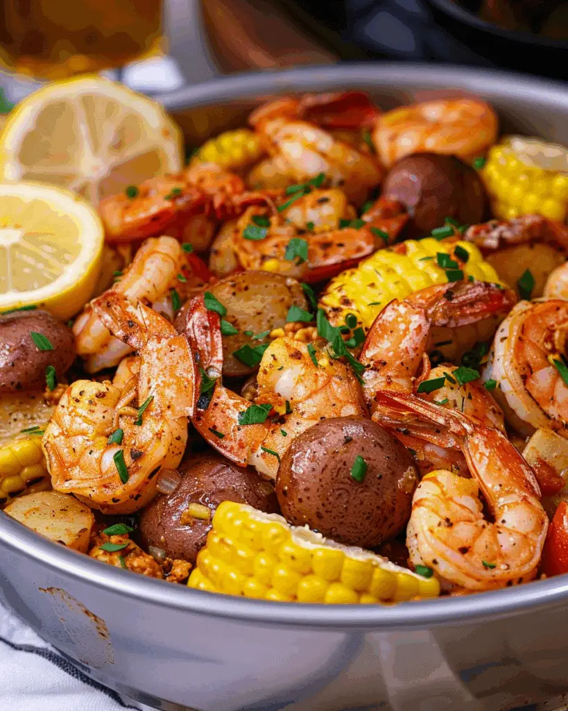 Crockpot Shrimp Boil