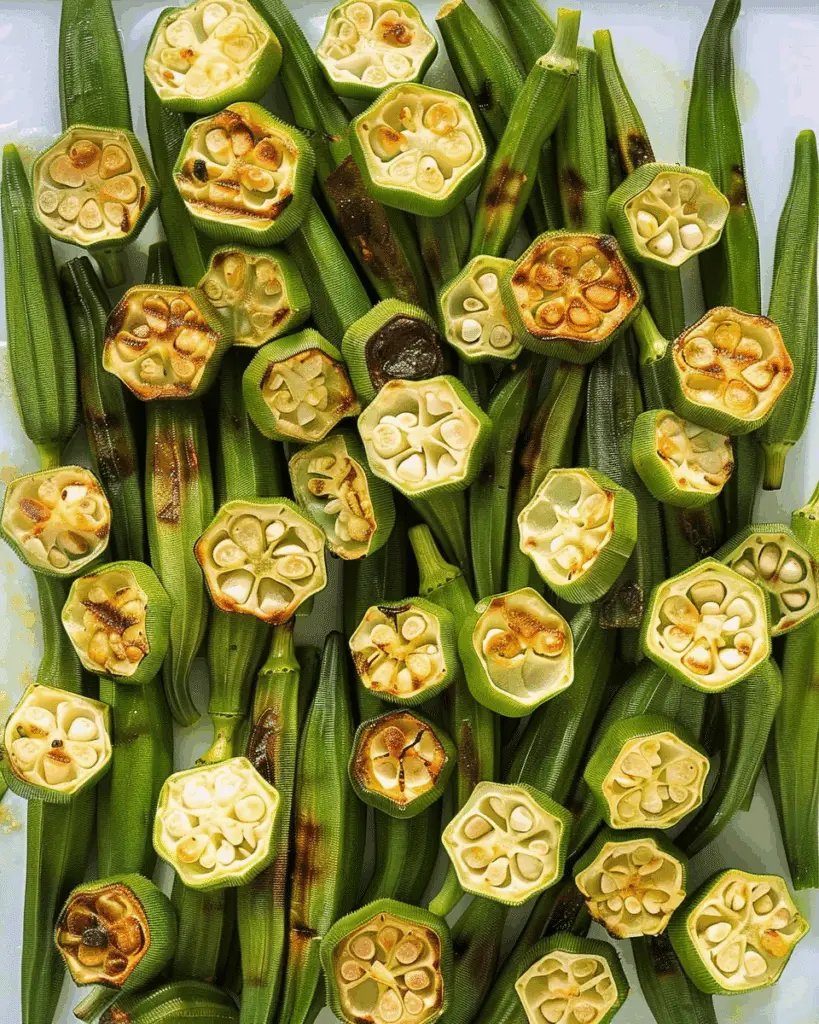 Grilled Okra