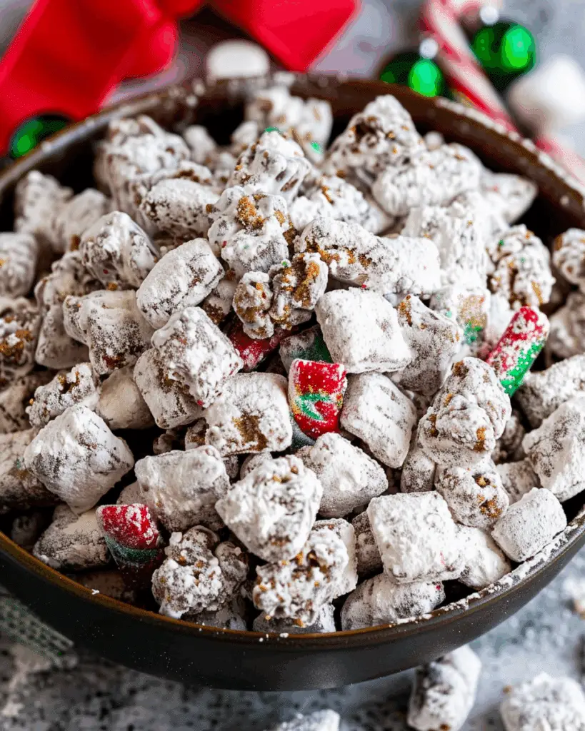 Reindeer Food Recipe (Christmas Puppy Chow)