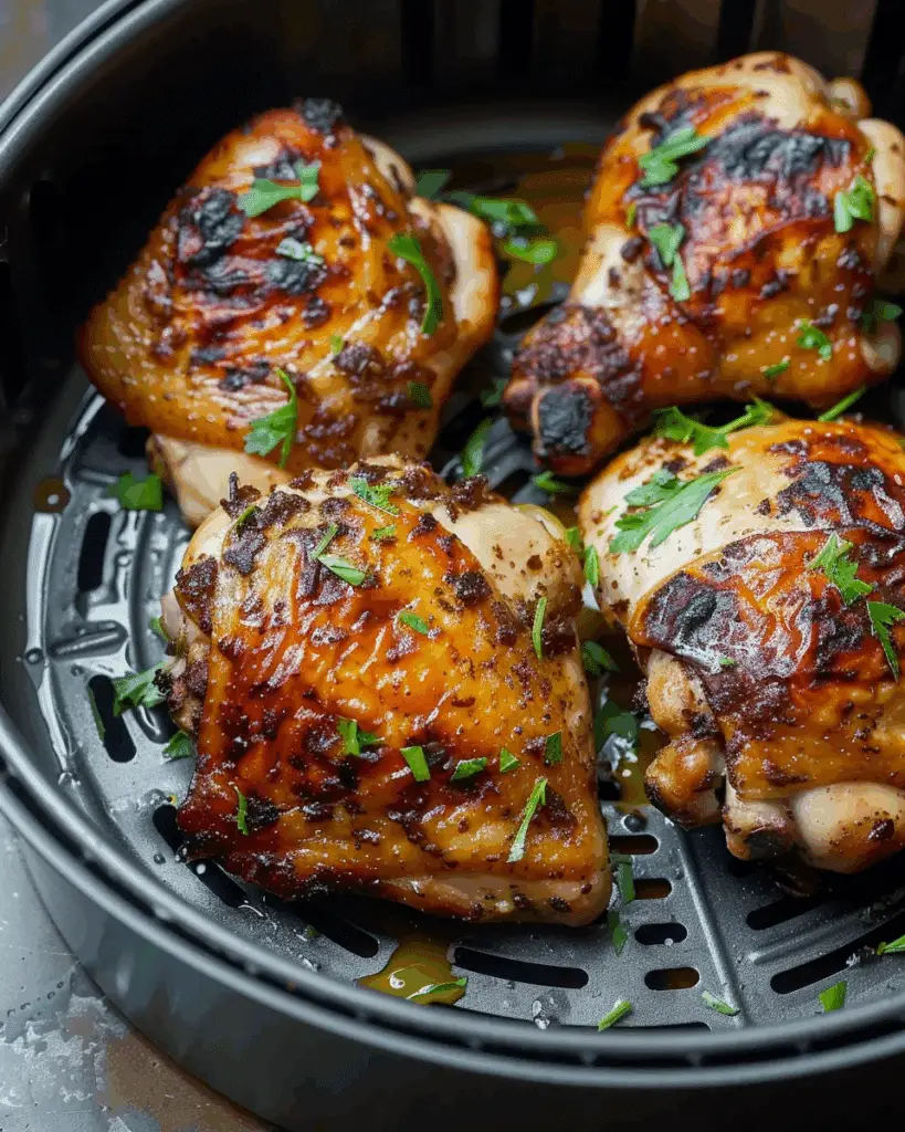 Air Fryer Chicken Thighs: Crispy & Juicy Every Time