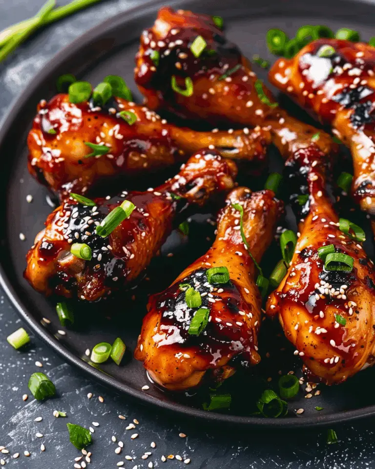 Korean Glazed Chicken Drumsticks