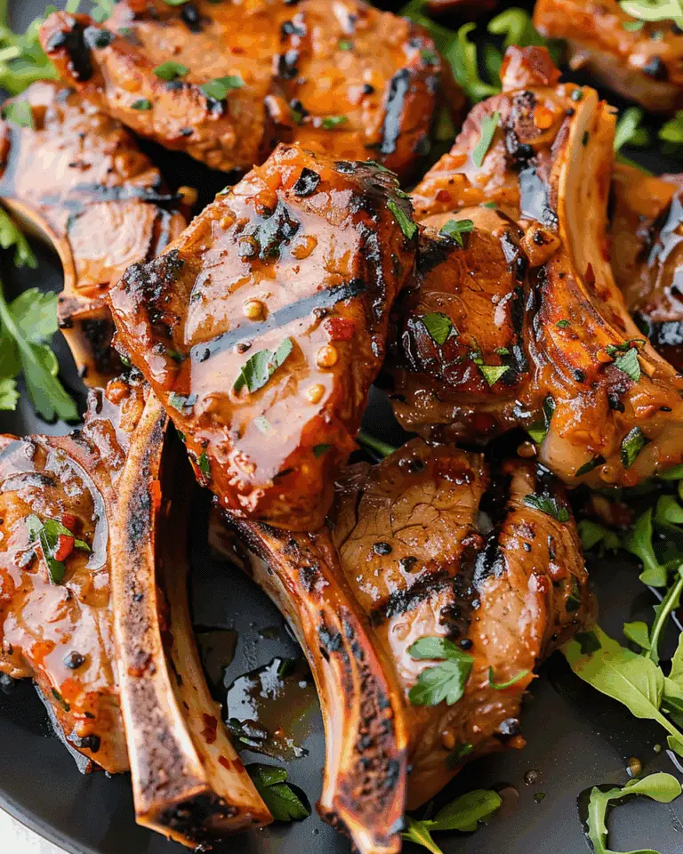 Pan Seared Lamb Chops