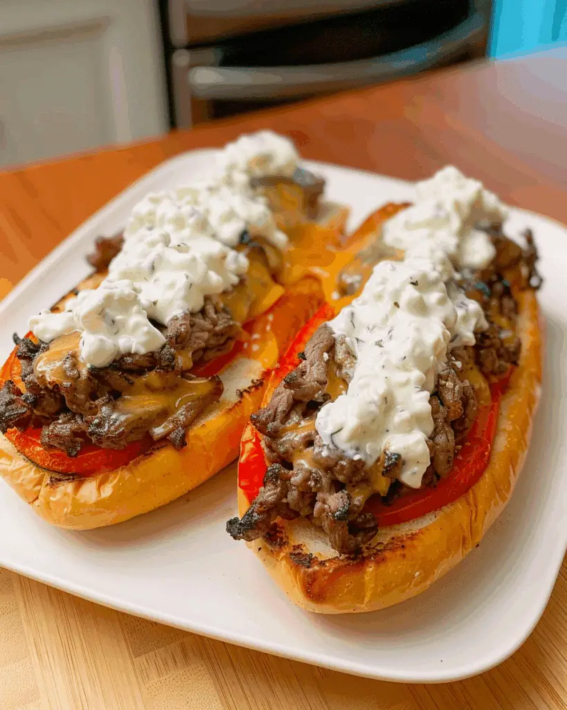 Easy Low Carb Philly Cheesesteak