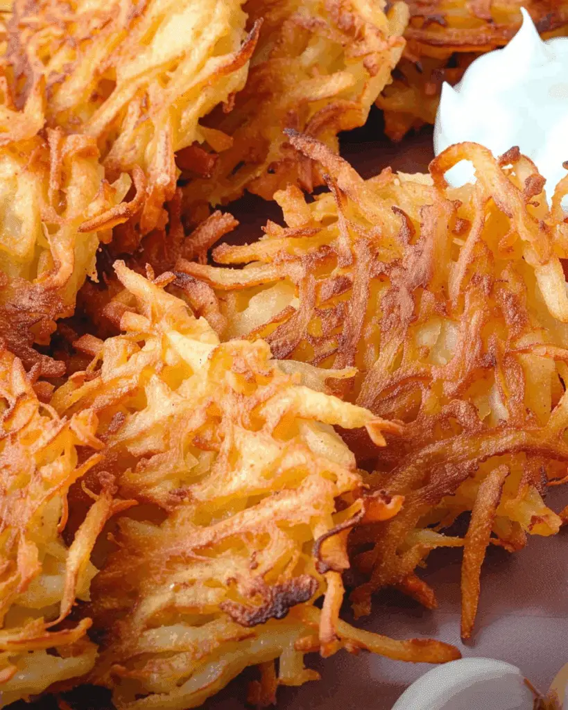 Crispy Potato Latkes Recipe
