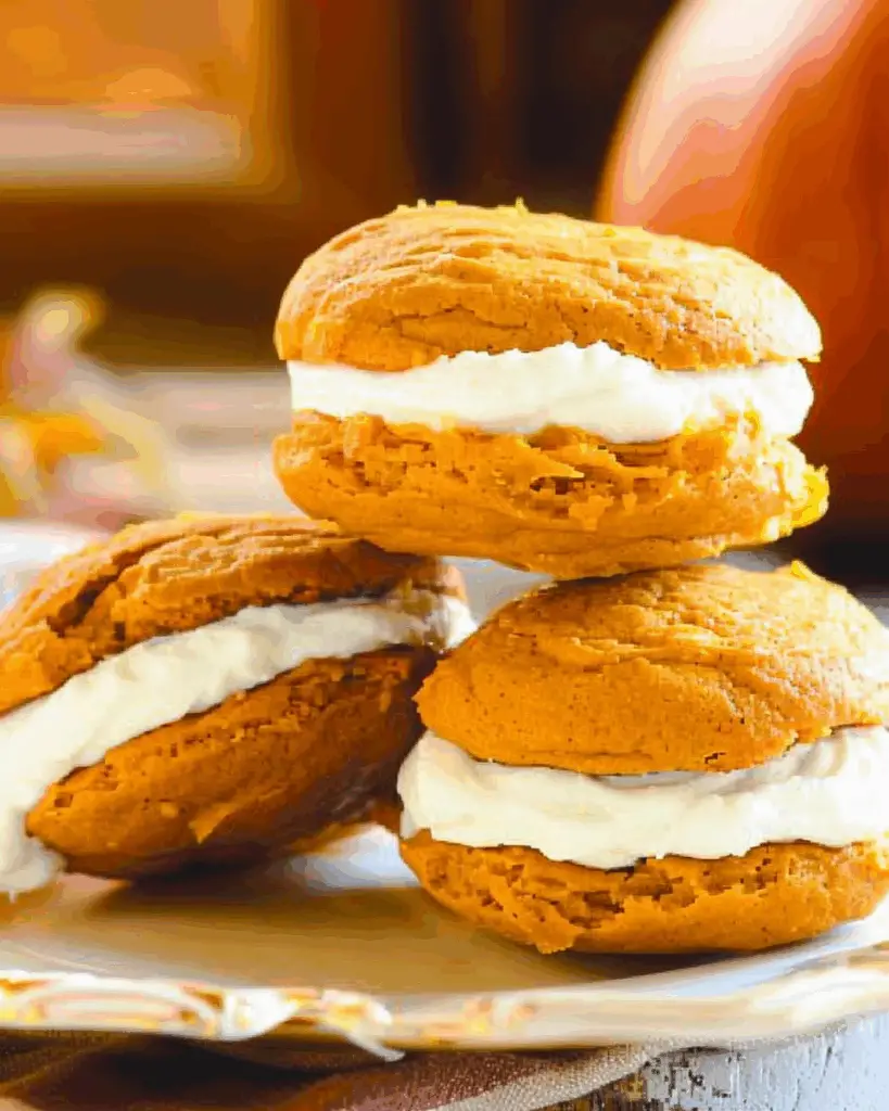 Pumpkin Whoopie Pies