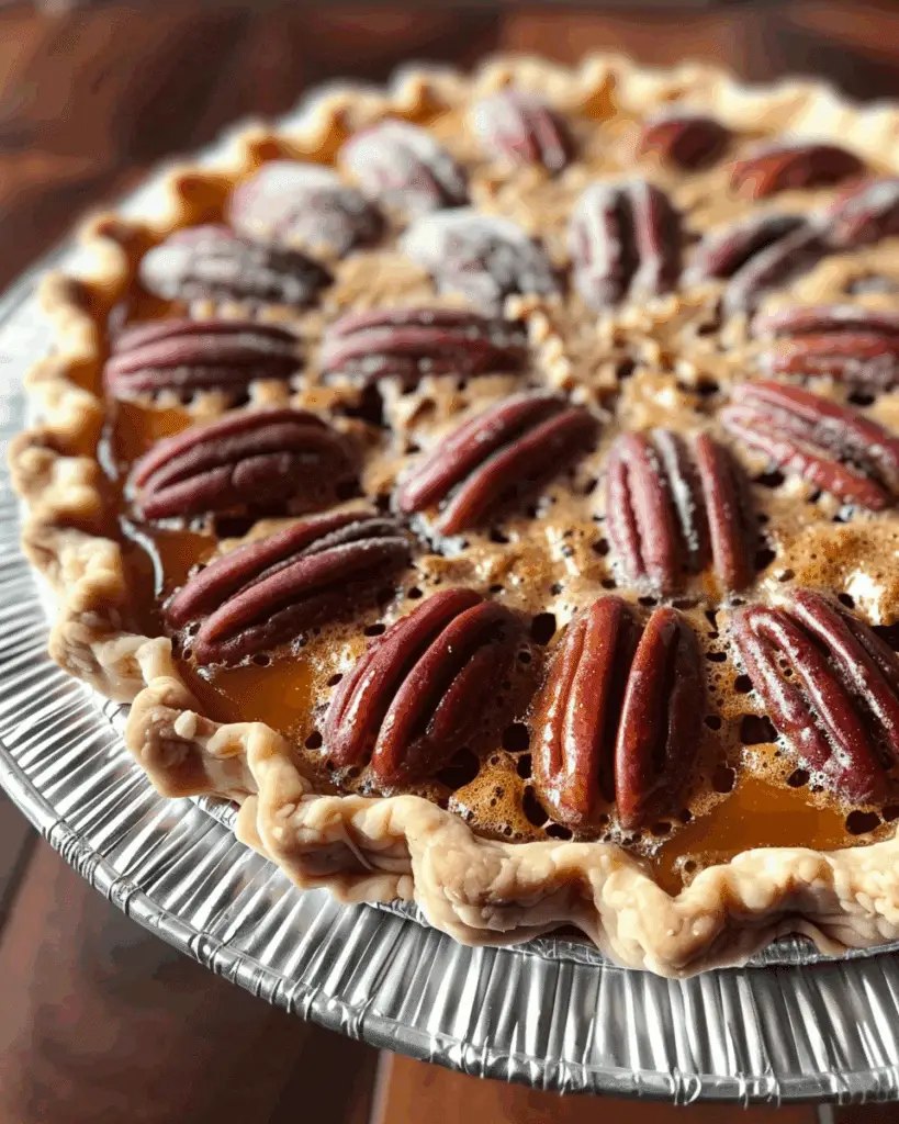 Condensed Milk Pecan Pie