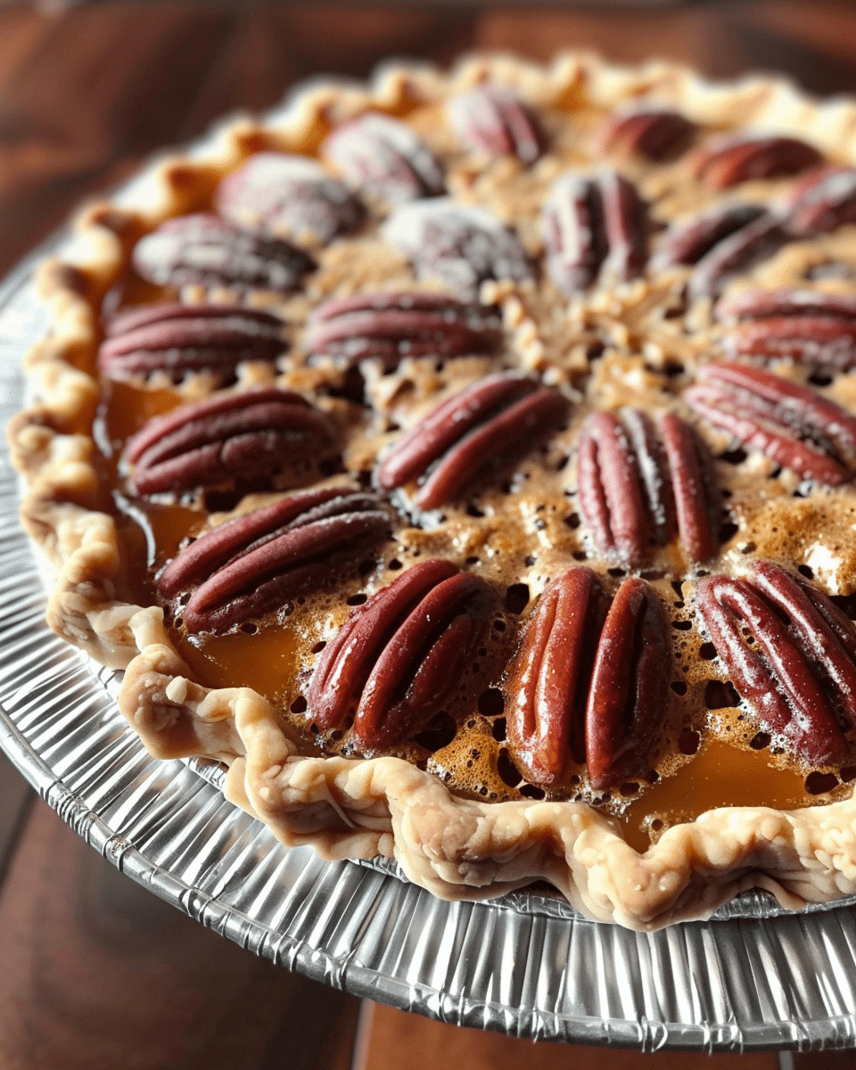 Condensed Milk Pecan Pie