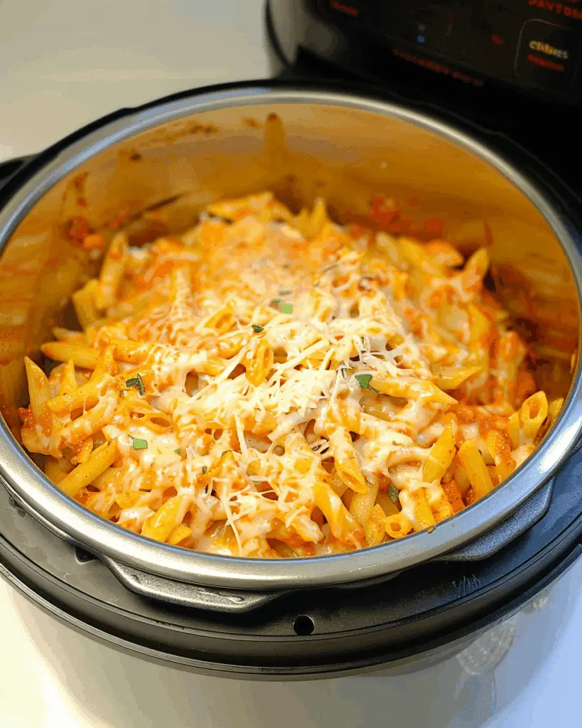 Instant Pot Baked Ziti