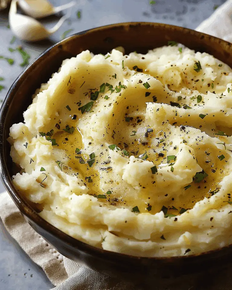 Roasted Garlic Mashed Potatoes
