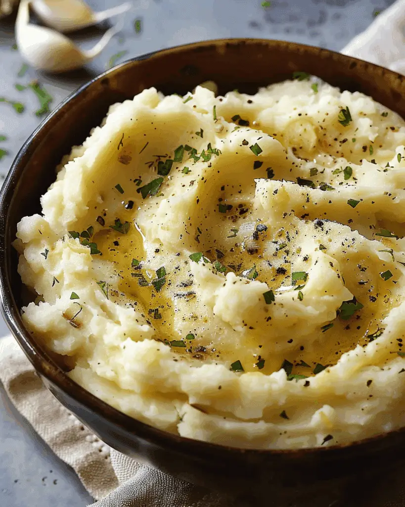 Roasted Garlic Mashed Potatoes