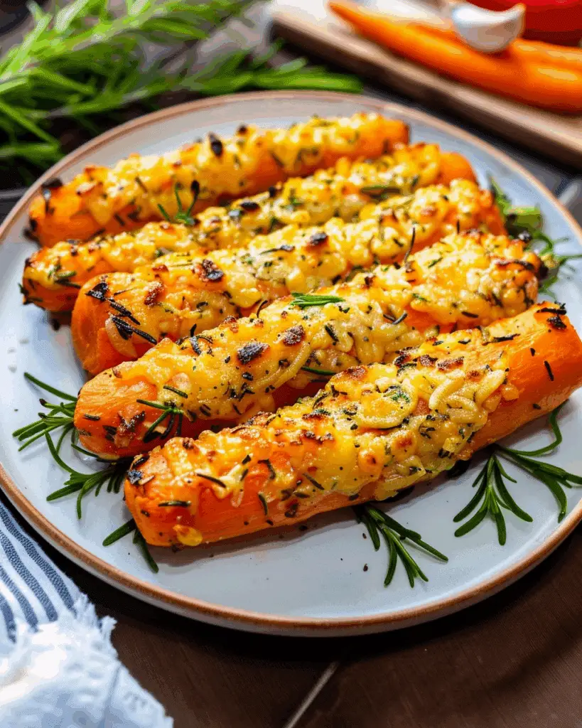 Air Fryer Garlic Rosemary Carrots