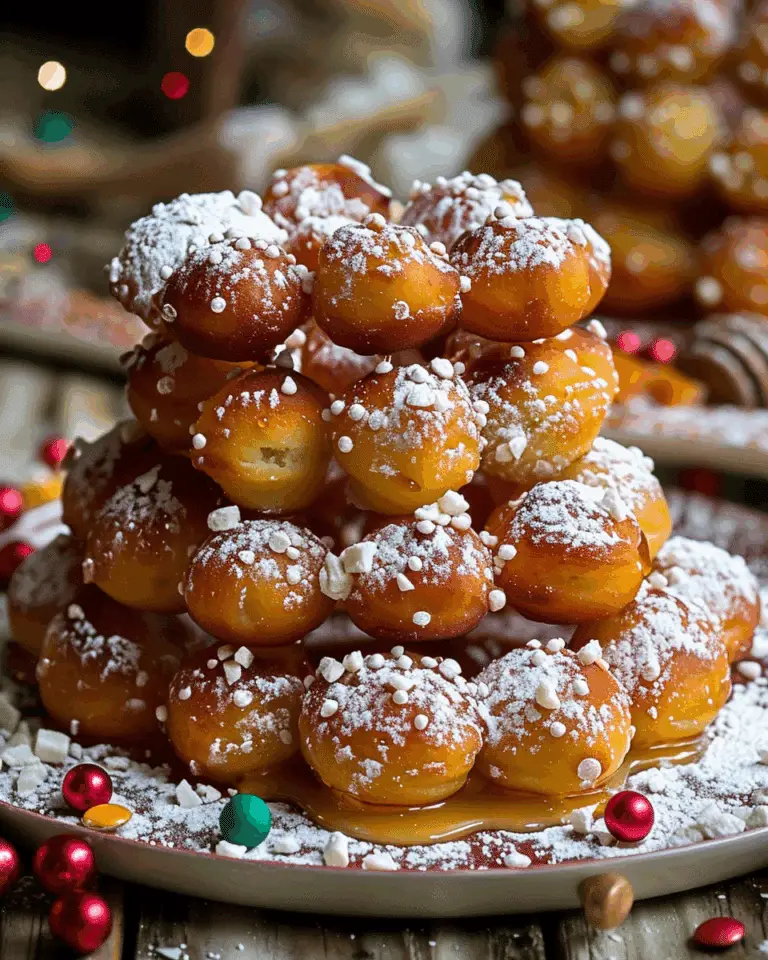 Easy Italian Honey Balls (Struffoli) – Authentic Recipe