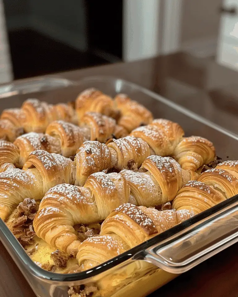 Croissant French Toast Casserole