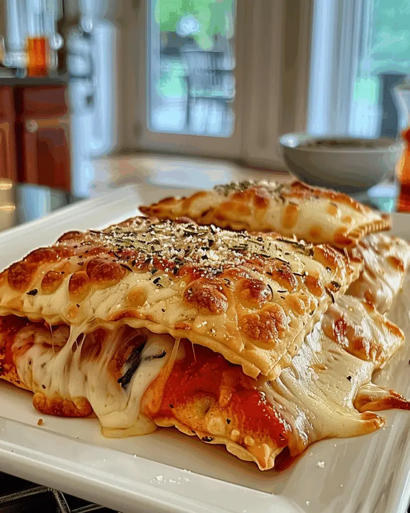 Cheesy Pizza Pockets
