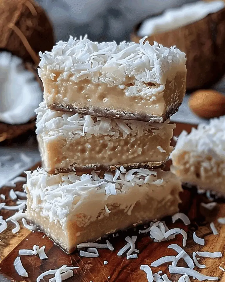 Coconut Protein Bars