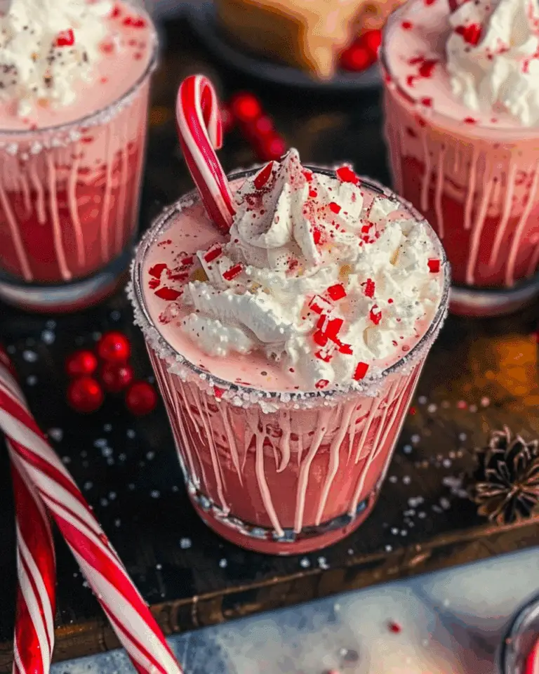 Candy Cane Christmas Punch