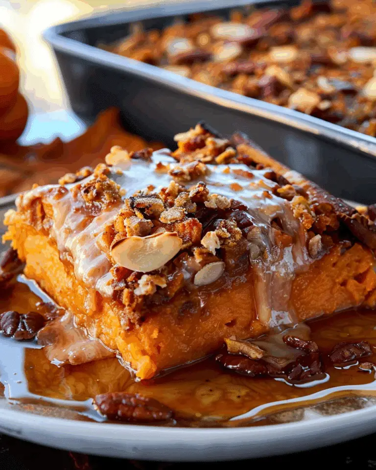 Thanksgiving Maple Sweet Potato Casserole