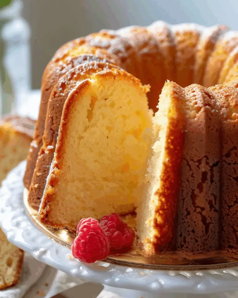 Two-Step Pound Cake