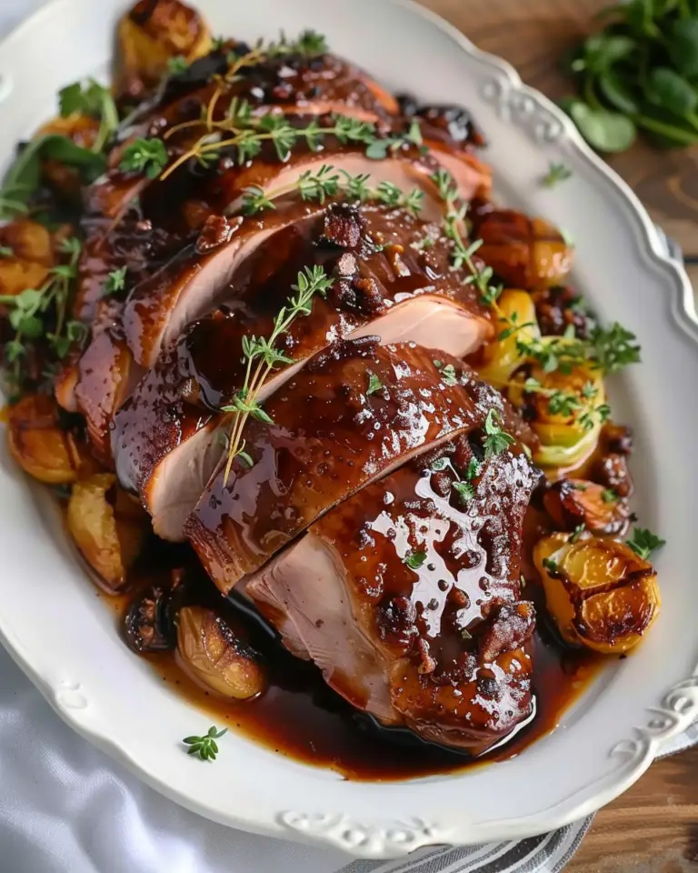 Classic Balsamic Glazed Duck
