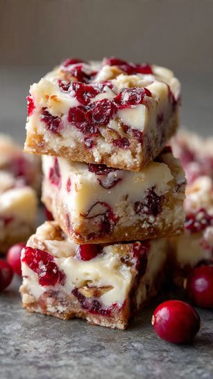 Cranberry Bliss Bars (Starbucks Copycat)