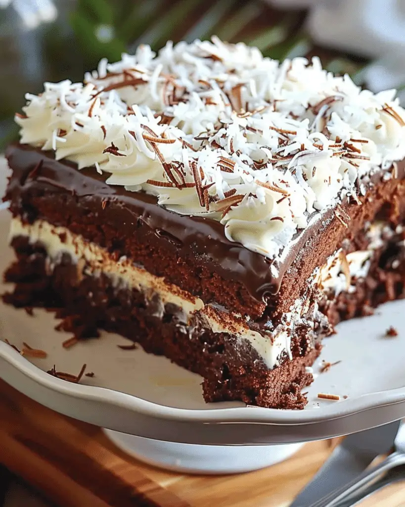 Choco Coconut Dream Cake