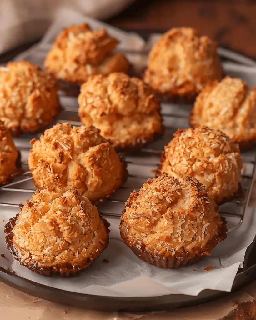 Biscoff Coconut Macaroons